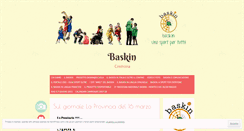Desktop Screenshot of baskin.it