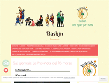 Tablet Screenshot of baskin.it